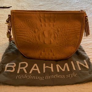 Brahmin purse, 11” long x 8.5” high x 3” deep